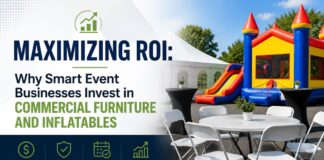 Maximizing ROI: Why Smart Event Businesses Invest in Commercial Furniture and Inflatables