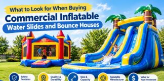 What to Look for When Buying Commercial Inflatable Water Slides and Bounce Houses
